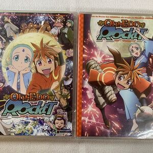 Oh!-Edo Rocket Part 1 & 2 DVD New Sealed Anime